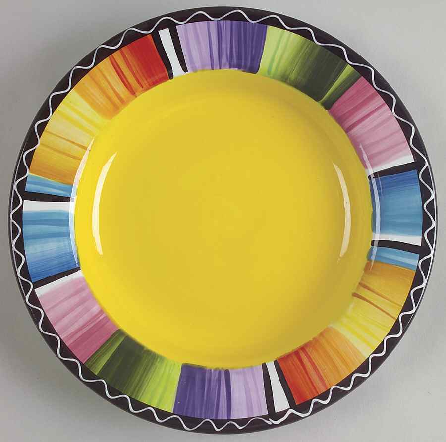 Serape Salad/Dessert Plate by Certified International-1