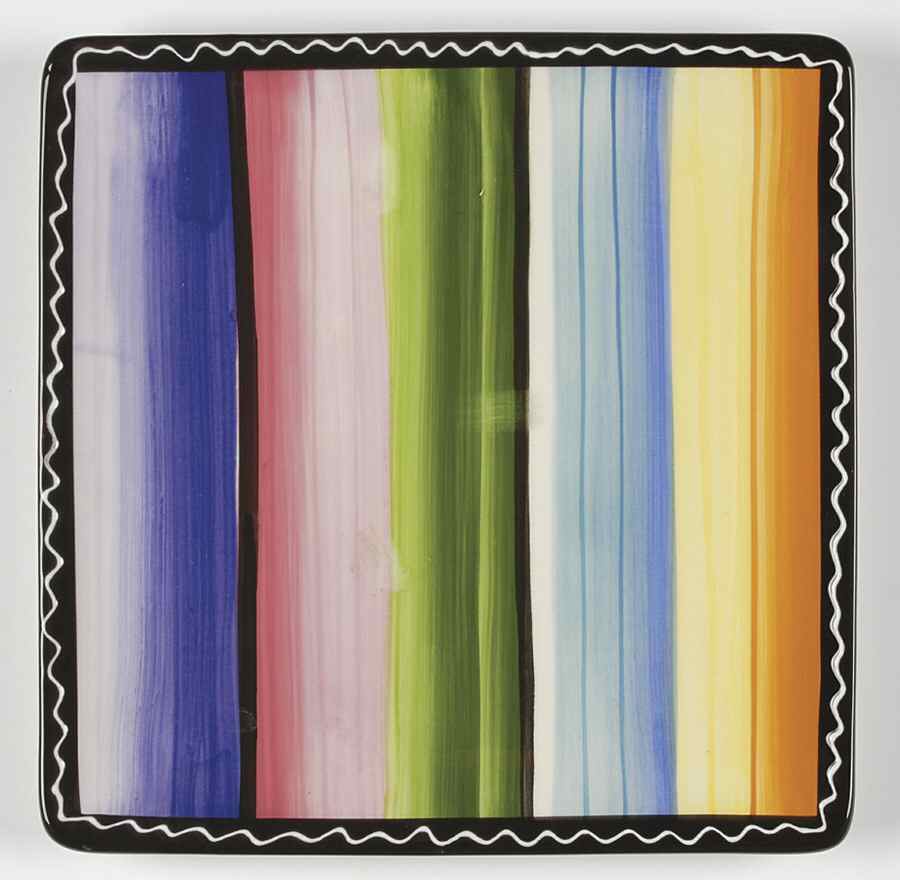 Serape Square Salad Plate by Certified International-1