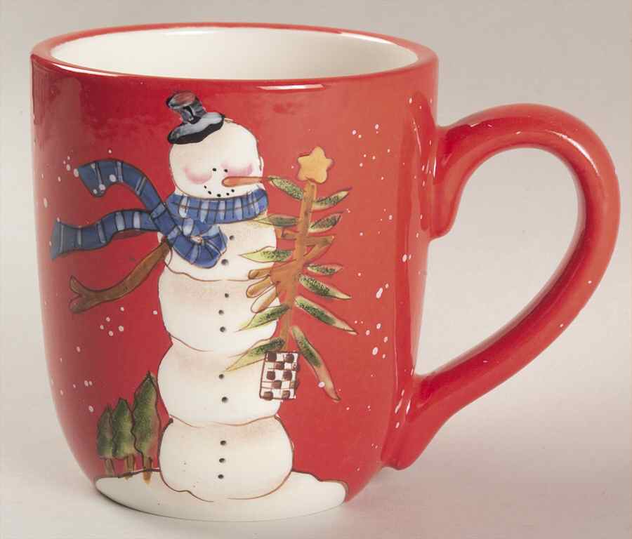 Hilltop Snowman Mug by Certified International-1