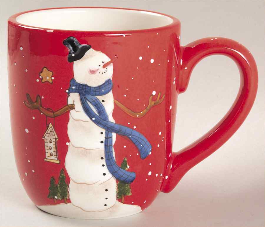 Hilltop Snowman Mug by Certified International-1