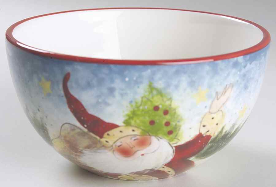 Enchanted Santa Soup/Cereal Bowl by Certified International-1