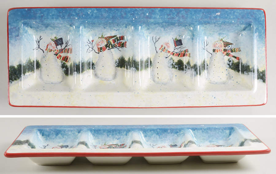 Enchanted Snowman 4 Part Relish by Certified International-1