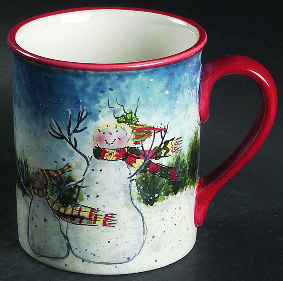 Enchanted Snowman Mug by Certified International-1