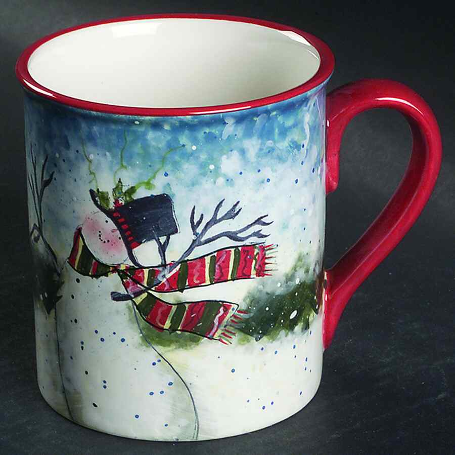 Enchanted Snowman Mug by Certified International-1