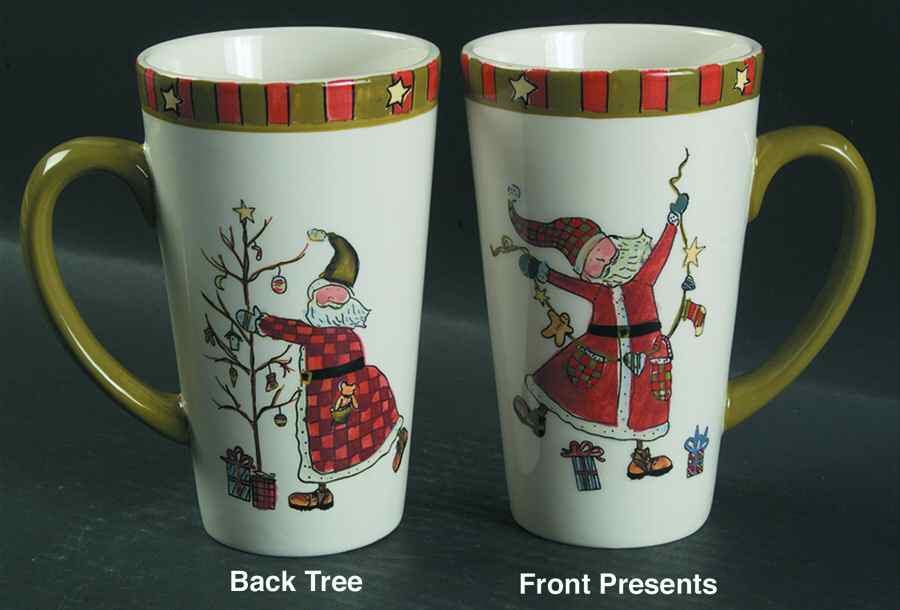 Celebrate Santa Latte Mug by Certified International-1