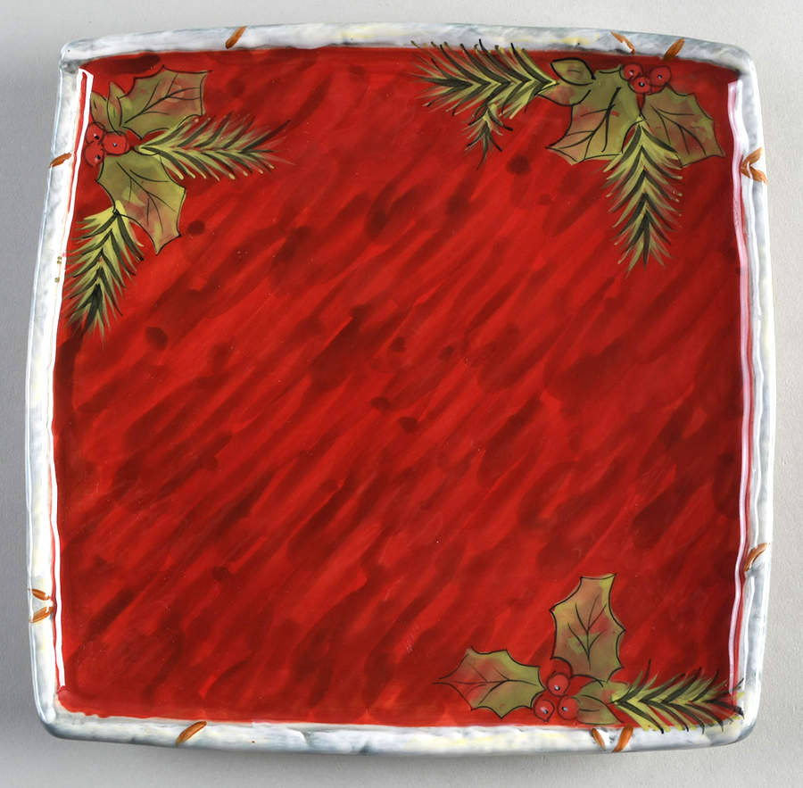 Holiday Lodge Salad/Dessert Plate by Certified International-1