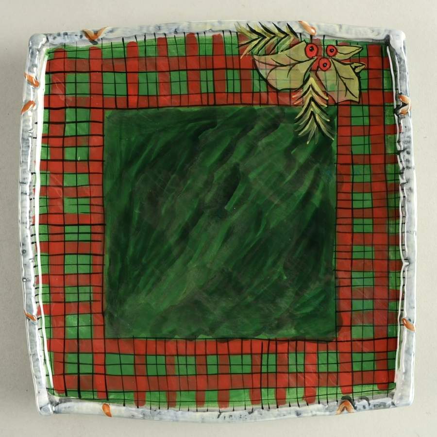 Holiday Lodge Salad/Dessert Plate by Certified International-1