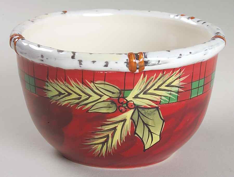Holiday Lodge Individual Ice Cream Dish by Certified International-1