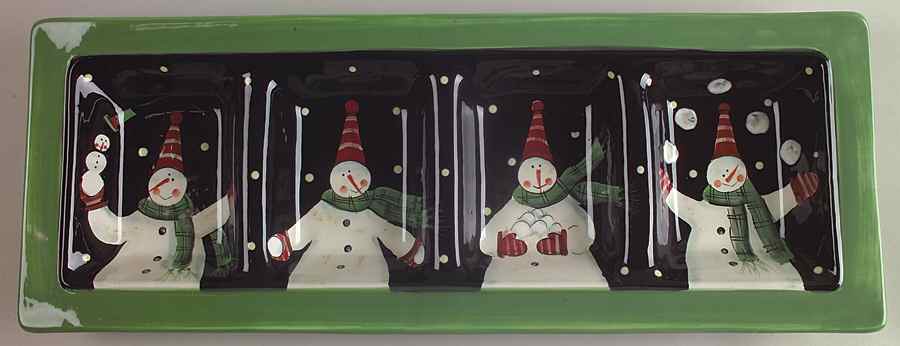 Juggling Snowman 4 Part Relish by Certified International-1
