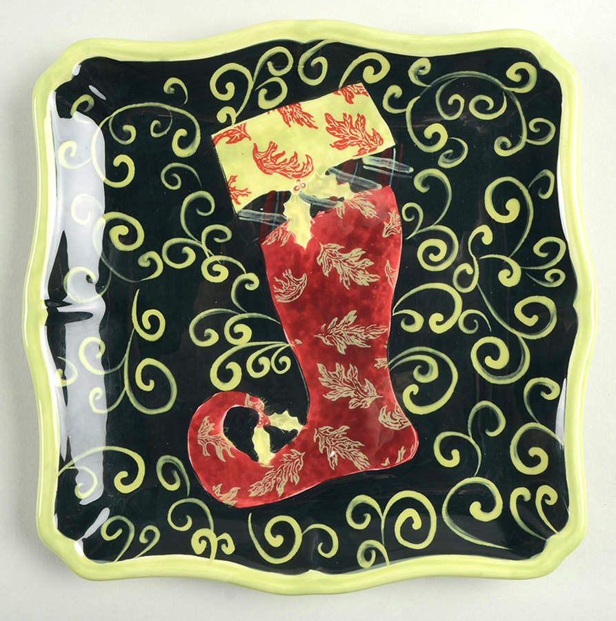 Holiday Splendor Dessert/Pie Plate by Certified International-1