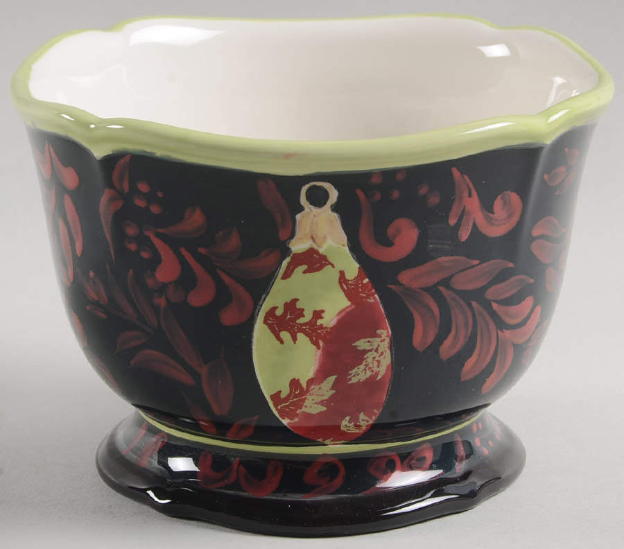 Holiday Splendor Individual Ice Cream Dish by Certified International-1
