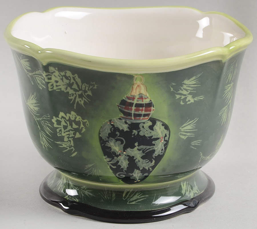 Holiday Splendor Individual Ice Cream Dish by Certified International-1