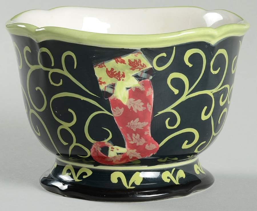 Holiday Splendor Individual Ice Cream Dish by Certified International-1