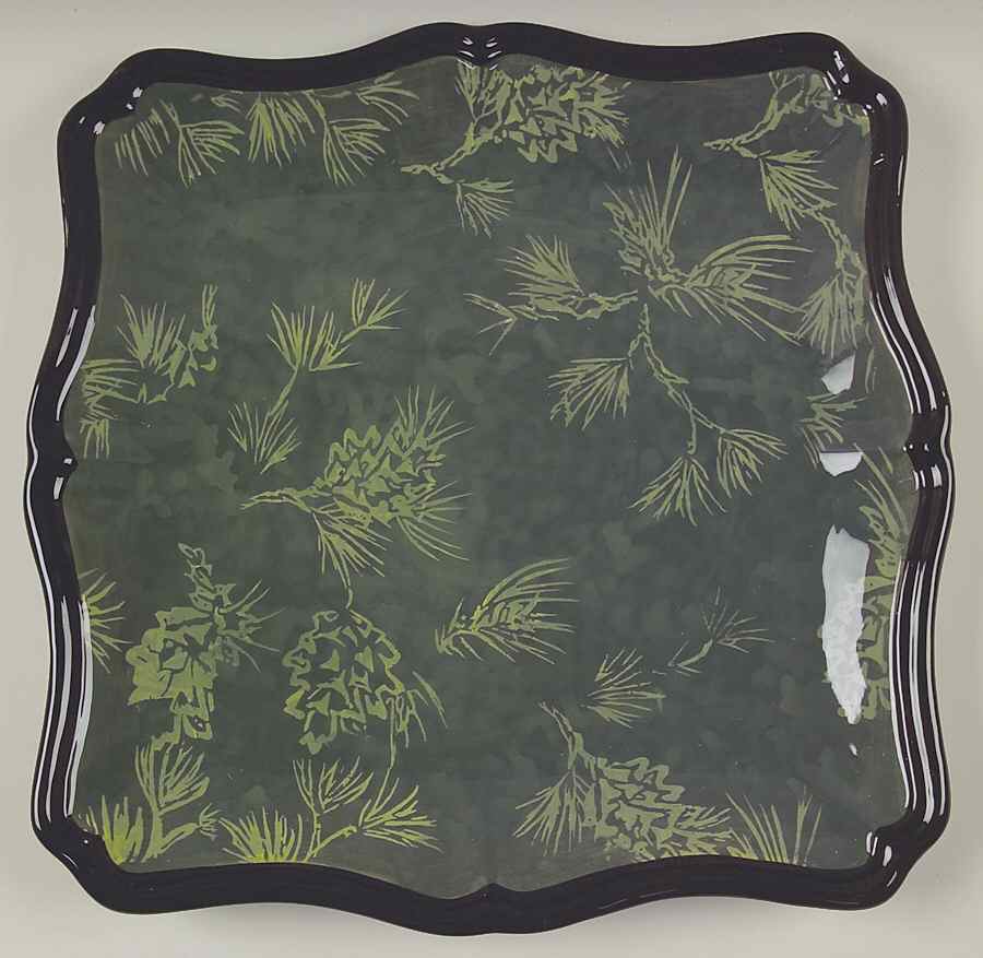 Holiday Splendor 13" Square Serving Platter by Certified International-1