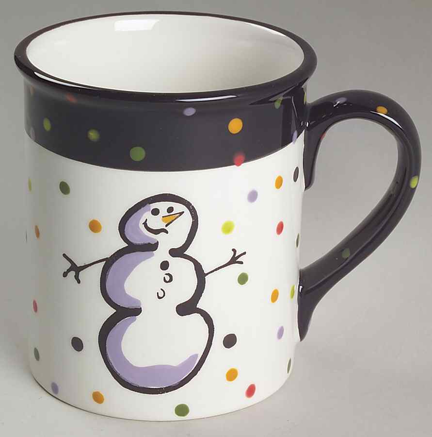 Confetti Snowman Mug by Certified International-1