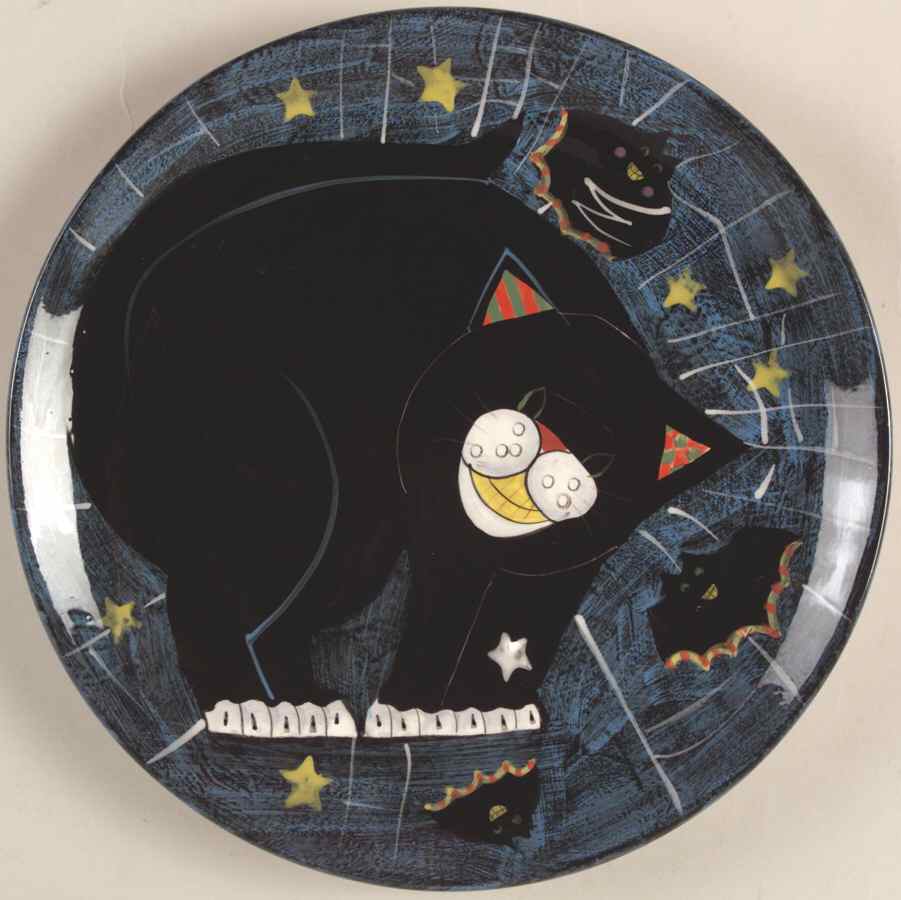 Roly Poly Halloween Dinner Plate by Certified International-1