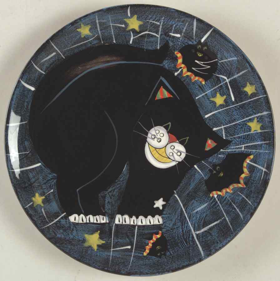 Roly Poly Halloween Salad Plate by Certified International-1