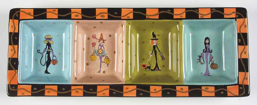 Vampy Halloween 4 Part Relish by Certified International-1