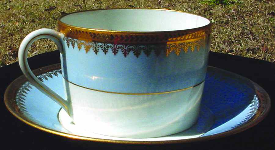 CHF1111 Flat Cup & Saucer Set by Charles Field Haviland-1