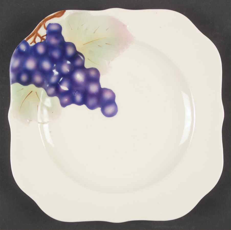 CZE164 Square Salad Plate by Czechia-Czechoslovakia-1