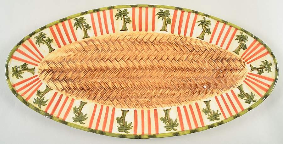 Caravan 21" Oval Serving Platter by Centrum-1