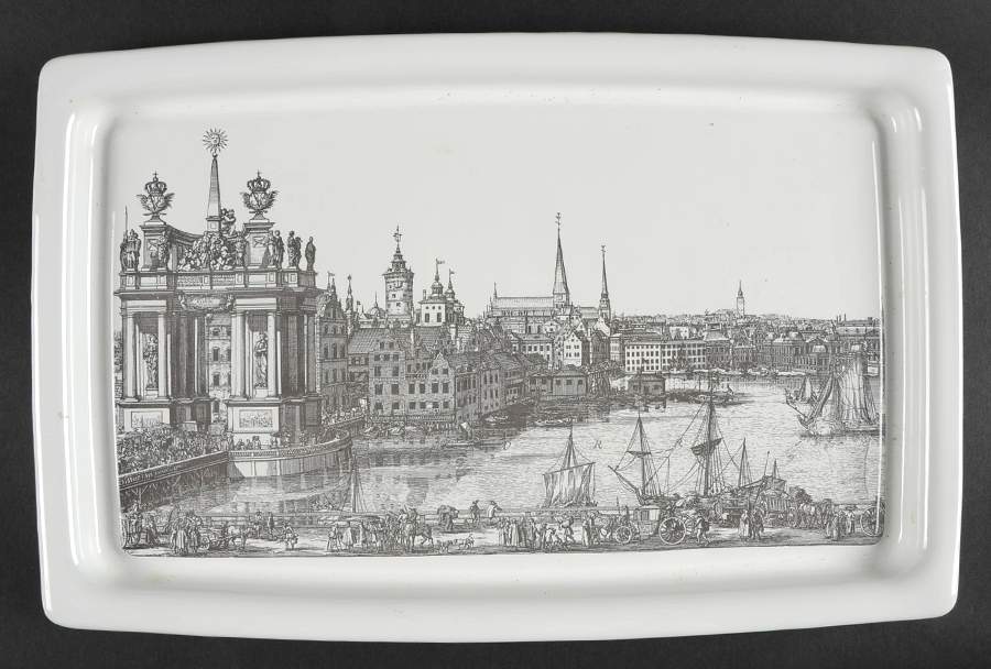 Renaissance 16" Rectangular Broil/Bake Tray by Corning Corelle-1
