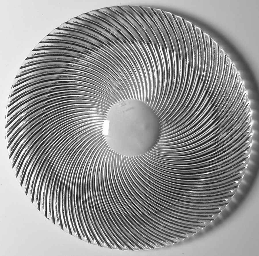 Swirl 12" Round Platter by Tiffany-1