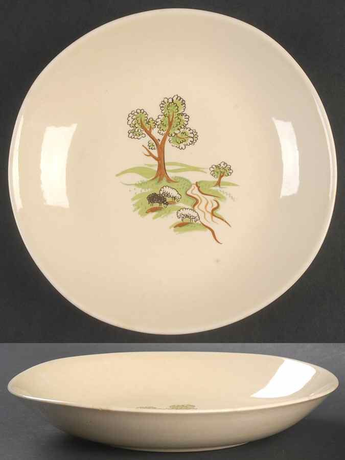 CRO279 Coupe Soup Bowl by Crooksville-1