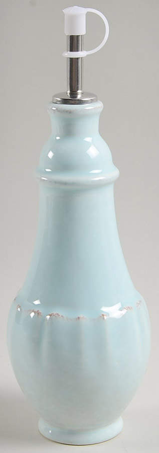 Impressions Robin's Egg (Blue) Oil Or Vinegar Cruet and Stopper by Casafina-1