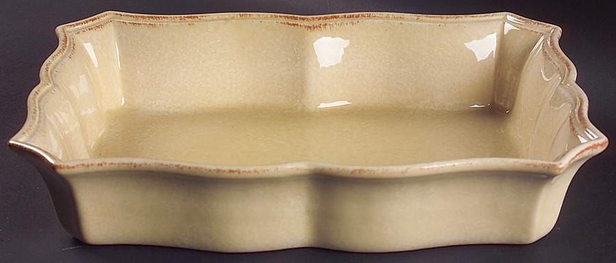 Impressions Buttercream (Yellow) 13"  Rectangular Baker by Casafina-1