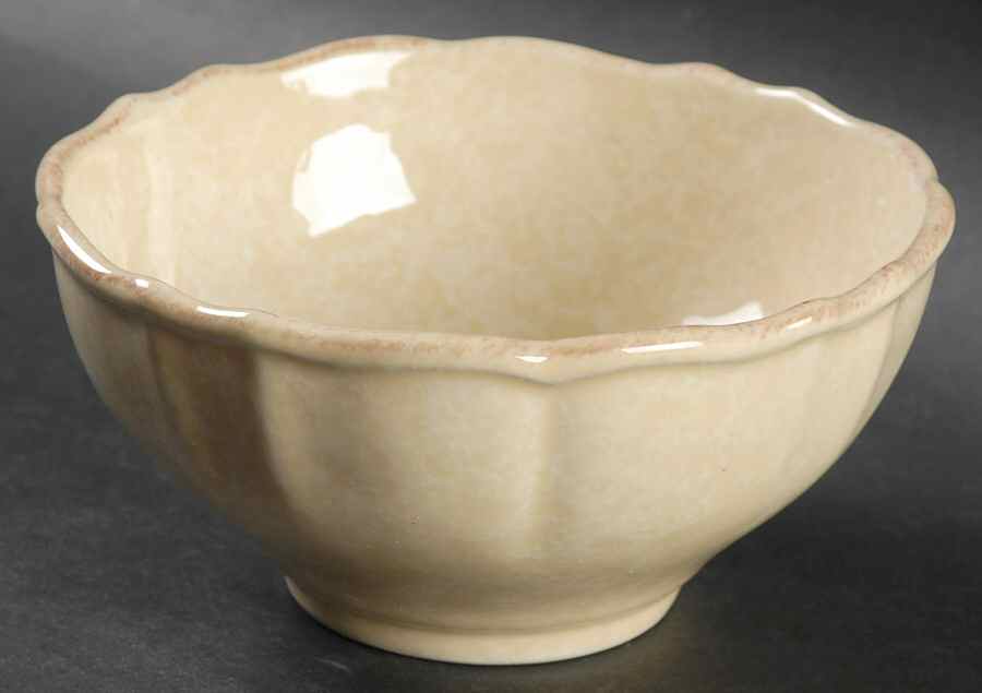 Impressions Buttercream (Yellow) Fruit/Dessert (Sauce) Bowl by Casafina-1
