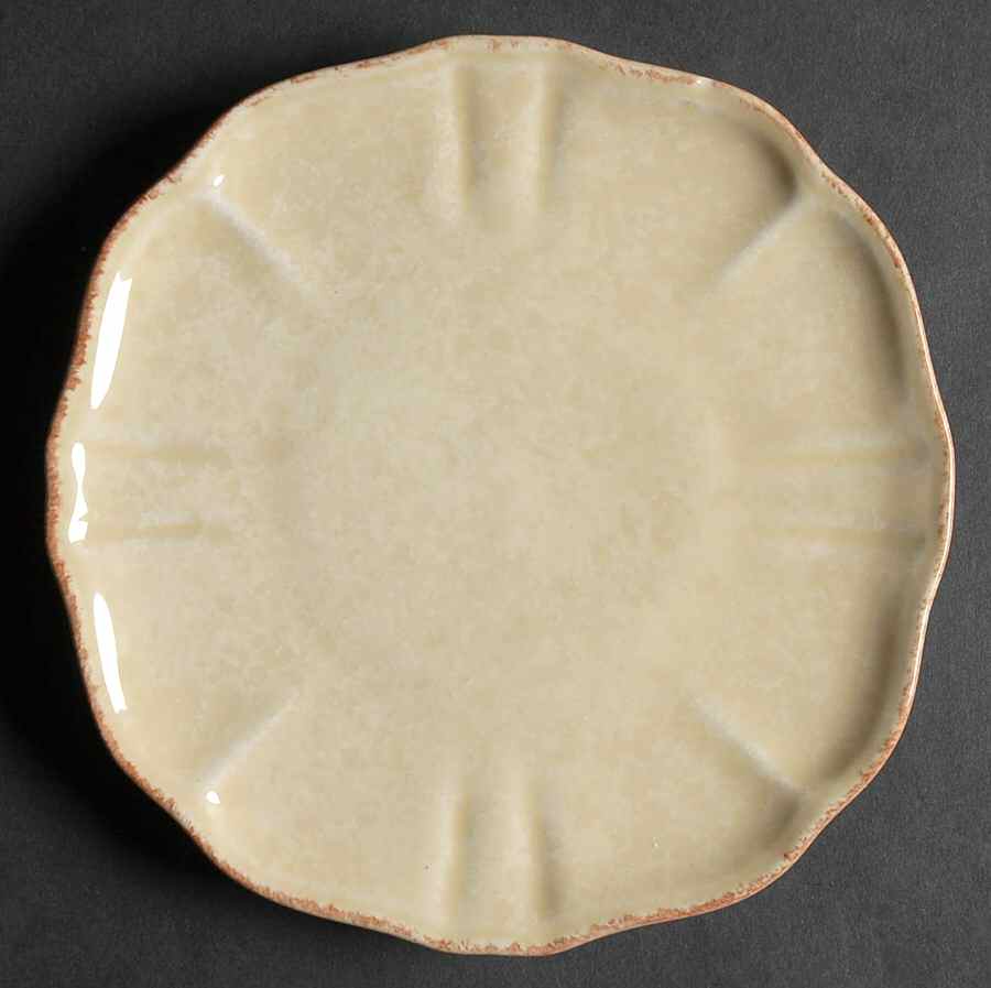 Impressions Buttercream (Yellow) Bread & Butter Plate by Casafina-1
