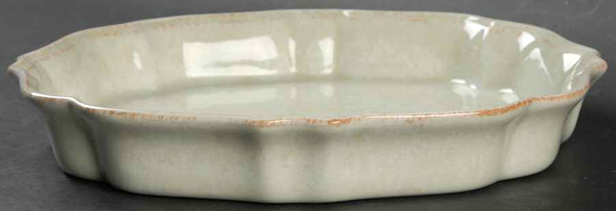 Impressions Celadon (Green) 9" Pie Baking Plate by Casafina-1