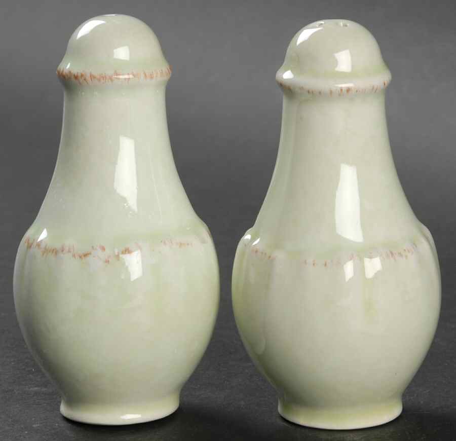 Impressions Celadon (Green) Salt & Pepper Set by Casafina-1