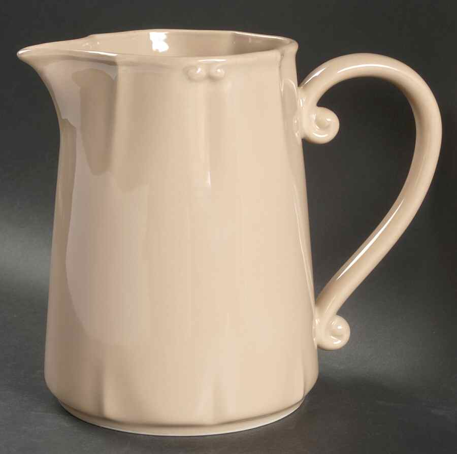 Impressions Mocha (Brown) 64 Oz Pitcher by Casafina-1