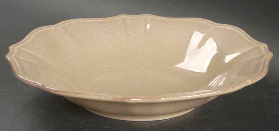Impressions Mocha (Brown) 9" Individual Pasta Bowl by Casafina-1