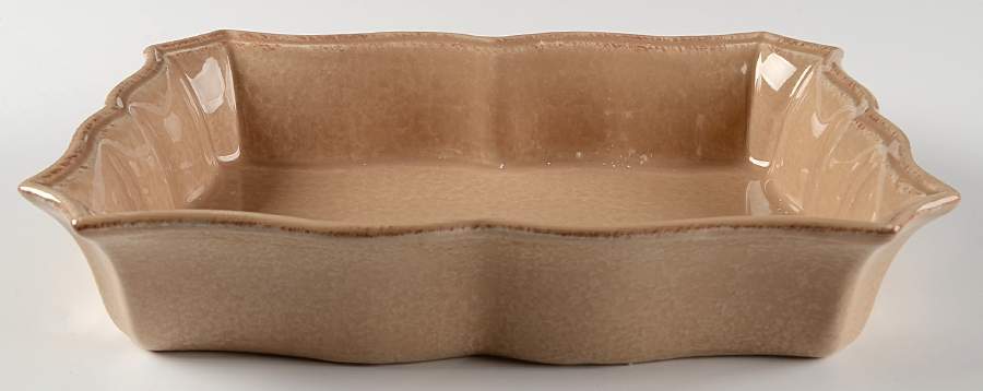 Impressions Mocha (Brown) 13"  Rectangular Baker by Casafina-1