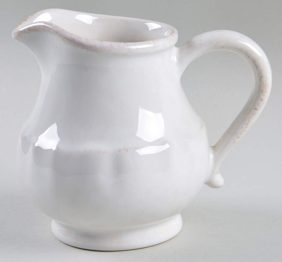 Impressions Linen White Creamer by Casafina-1