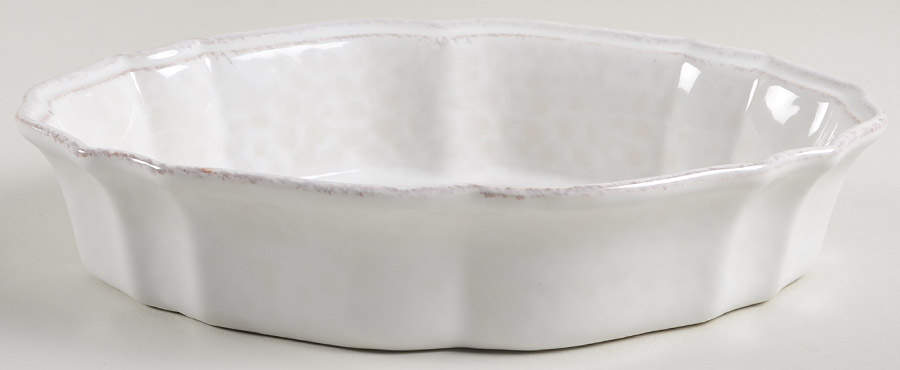 Impressions Linen White 10" Oval Baker by Casafina-1