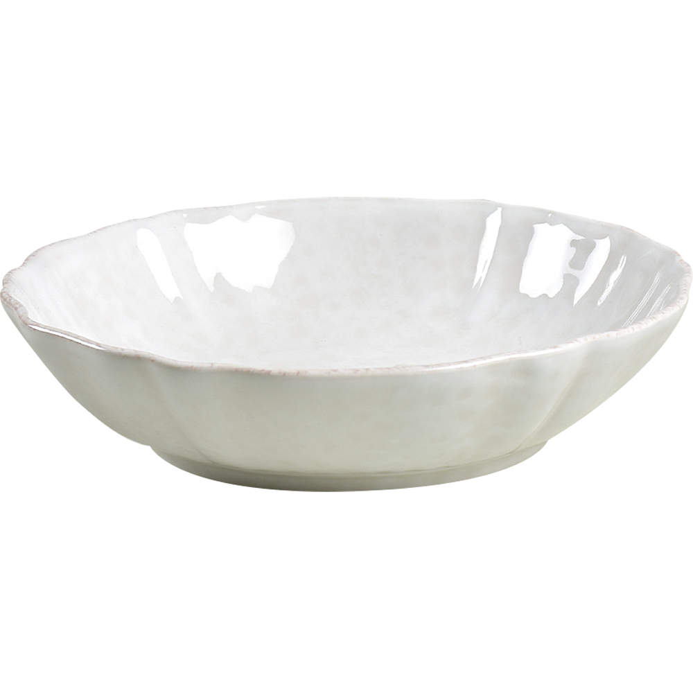 Impressions Linen White 9" Individual Pasta Bowl by Casafina-1