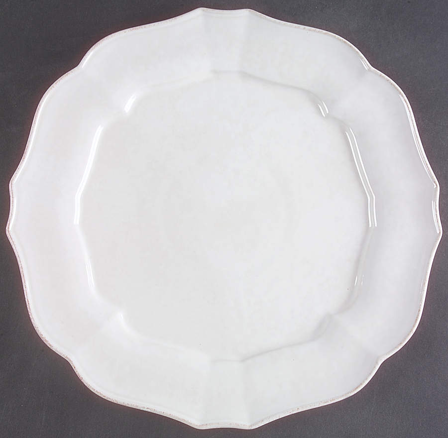 Impressions Linen White Service Plate (Charger) by Casafina-1