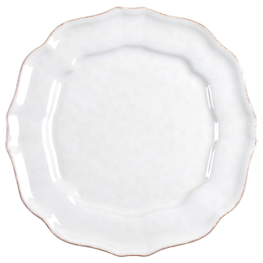 Impressions Linen White Salad Plate by Casafina-1