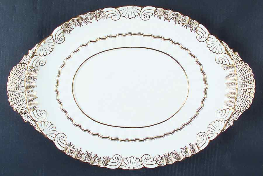 Z407 17" Oval Serving Platter by Coalport-1