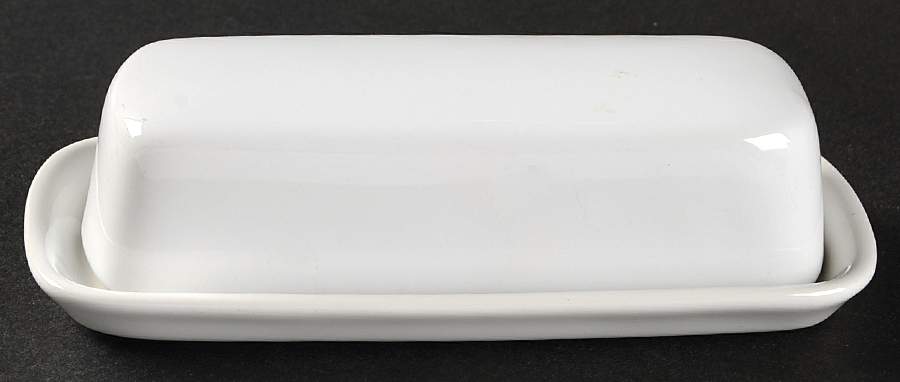 Coordinates White (Corelle) 1/4 Lb Covered Butter by Corning Corelle-1