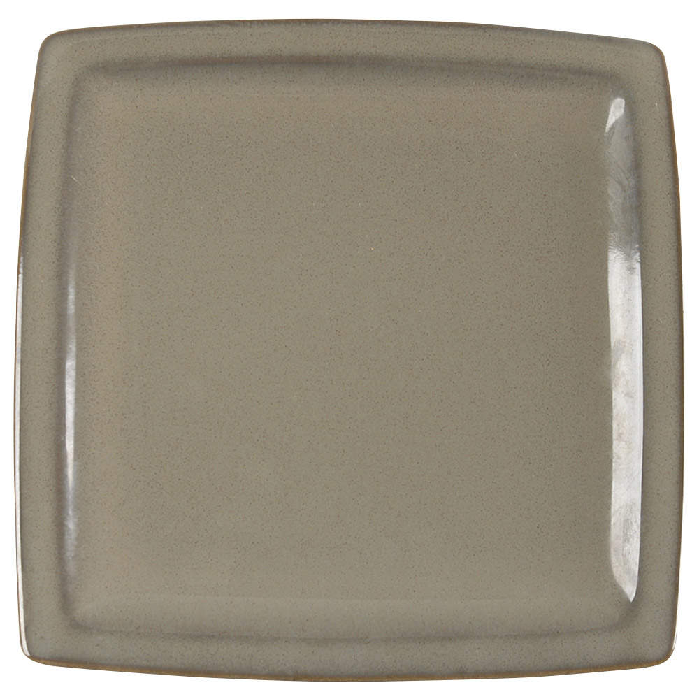 Masa Slate (Gray) Salad Plate by Crate & Barrel-1