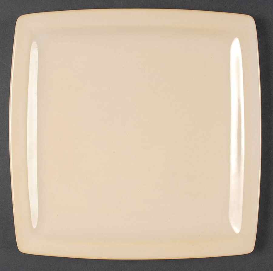 Masa Oatmeal (Cream) Salad Plate by Crate & Barrel-1