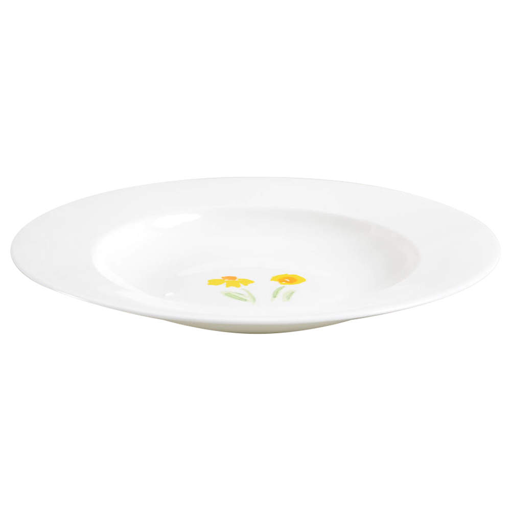 Anna's Artistry Large Rim Soup Bowl by Crate & Barrel-1