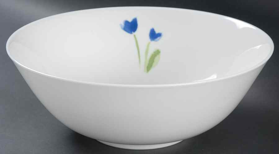 Anna's Artistry 9" Round Vegetable Bowl by Crate & Barrel-1