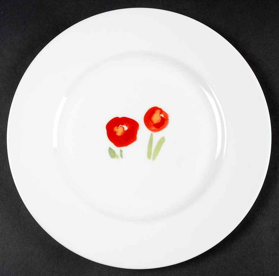 Anna's Artistry Salad Plate by Crate & Barrel-1