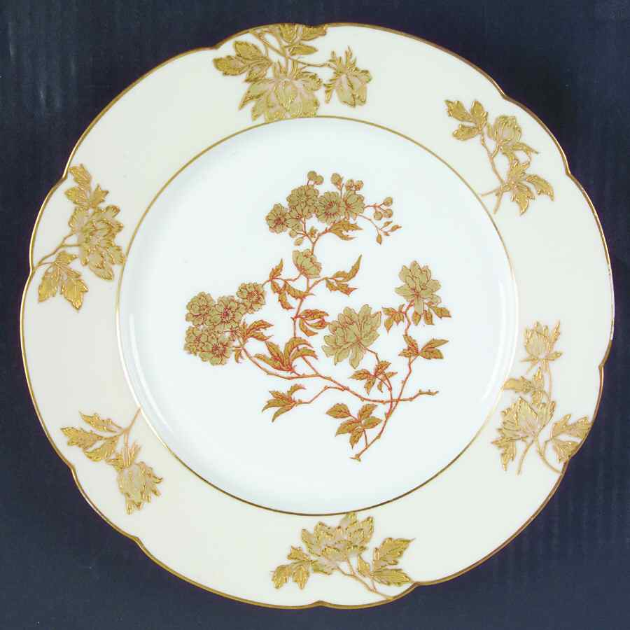CHF1121 Dinner Plate by Charles Field Haviland-1